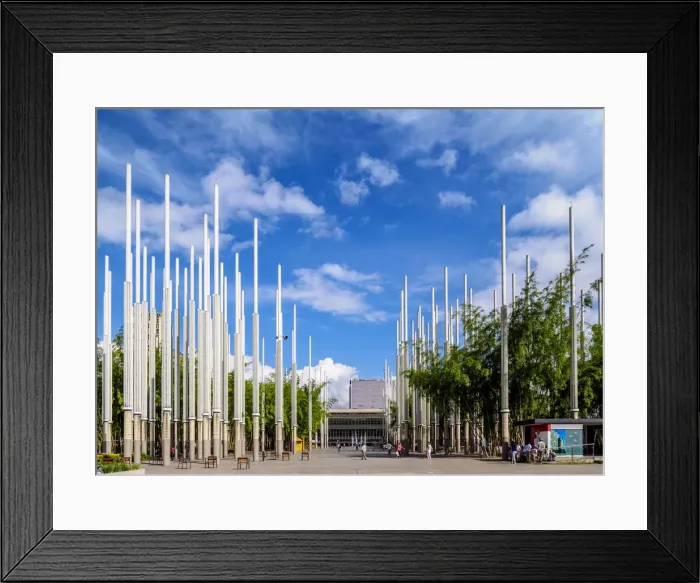 Framed Print : Plaza Cisneros, Medellin, Antioquia Department, Colombia