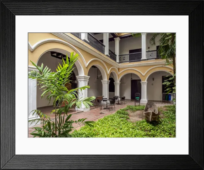 Framed Print : Magdalena University Cultural Center, former San Juan Nepomuceno Cloister, Santa Marta Framed Print : Magdalena University Cultural Center, former San Juan Nepomuceno Cloister, Santa Marta