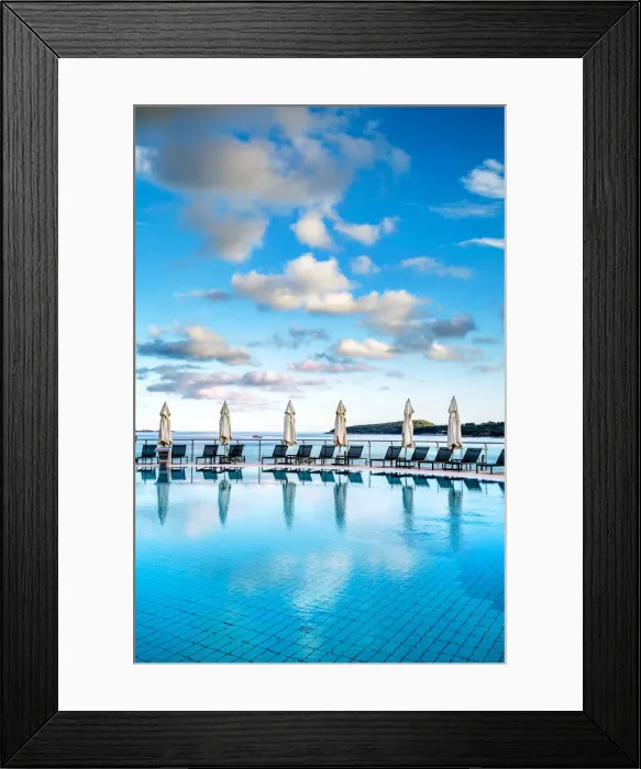 Framed Print : Pool, Hotel Radisson Blue, Dubrovnik, Dalmatia, Croatia Framed Print : Pool, Hotel Radisson Blue, Dubrovnik, Dalmatia, Croatia