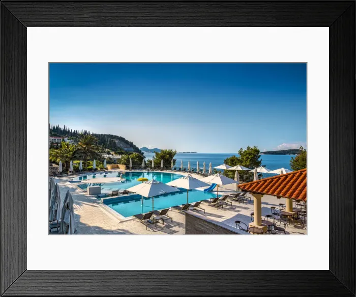 Framed Print : Pool, Hotel Radisson Blue, Dubrovnik, Dalmatia, Croatia Framed Print : Pool, Hotel Radisson Blue, Dubrovnik, Dalmatia, Croatia