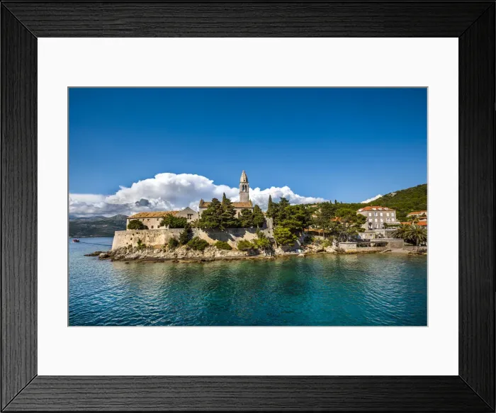 Framed Print : Lopud Island, Elaphiten Islands, Dubrovnik, Dalmatia, Croatia Framed Print : Lopud Island, Elaphiten Islands, Dubrovnik, Dalmatia, Croatia