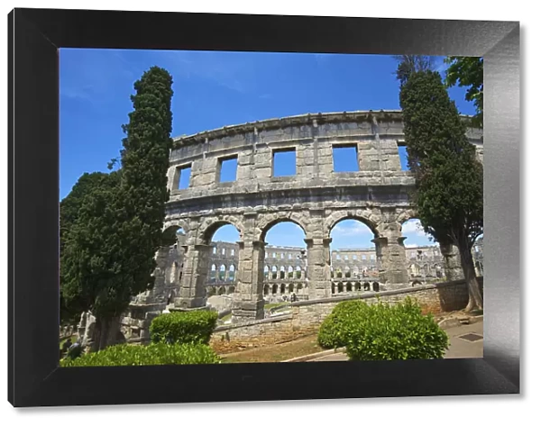 Amphitheater in Pula, Istria, Croatia