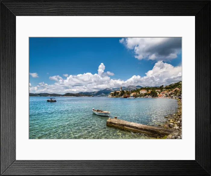 Framed Print : Lopud Island, Elaphiten Islands, Dubrovnik, Dalmatia, Croatia Framed Print : Lopud Island, Elaphiten Islands, Dubrovnik, Dalmatia, Croatia