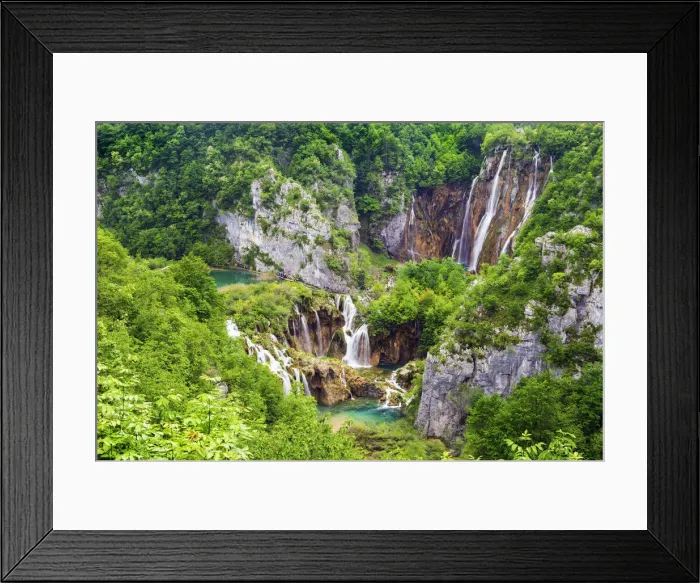 Framed Print : Croatia, Dalmatia, Karlovac, Plitvice, Plitvice national park, Lower lakes Framed Print : Croatia, Dalmatia, Karlovac, Plitvice, Plitvice national park, Lower lakes
