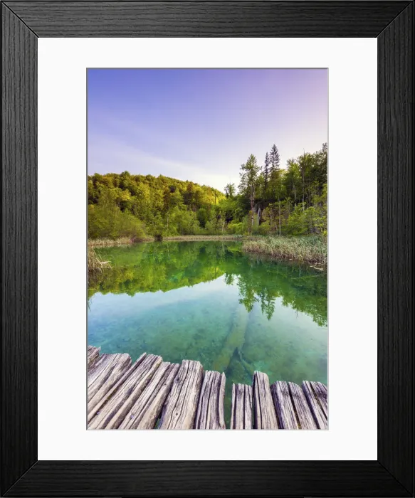 Framed Print : Croatia, Dalmatia, Karlova, Plitvice Lakes National Park, High Lakes Framed Print : Croatia, Dalmatia, Karlova, Plitvice Lakes National Park, High Lakes