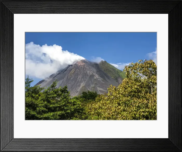 Framed Print : Central America, Costa Rica, La Fortuna, Arenal volcano and national park Framed Print : Central America, Costa Rica, La Fortuna, Arenal volcano and national park