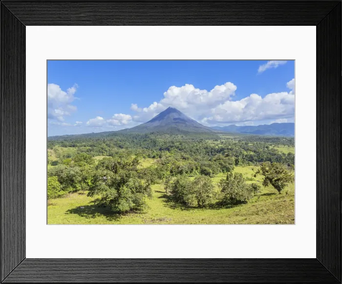Framed Print : Arenal volcano, La Fortuna, Alajuela Province, Costa Rica Framed Print : Arenal volcano, La Fortuna, Alajuela Province, Costa Rica
