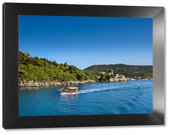 Lopud Island, Elaphiten Islands, Dubrovnik, Dalmatia, Croatia