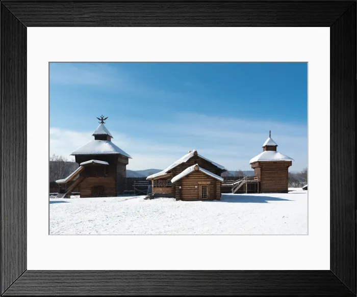 Framed Print : Taltsy a traditional village near by Irkutsk, Irkutsk region, Siberia, Russia Framed Print : Taltsy a traditional village near by Irkutsk, Irkutsk region, Siberia, Russia