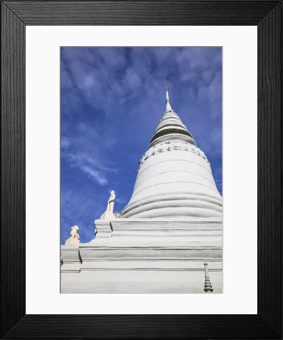 Framed Print : Wat Phnom, Phnom Penh, Cambodia Framed Print : Wat Phnom, Phnom Penh, Cambodia