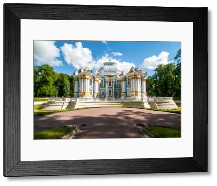 Framed Print : Nobel residence in Catherine Park, Tsarskoye Selo, Saint Petersburg, Russia Framed Print : Nobel residence in Catherine Park, Tsarskoye Selo, Saint Petersburg, Russia