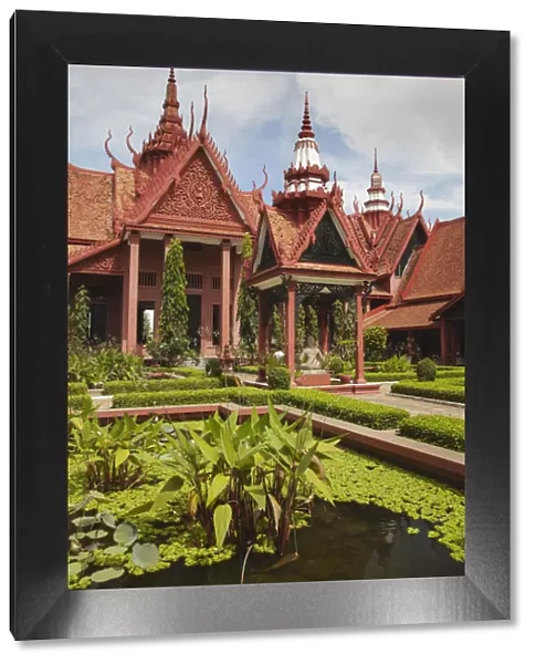 Courtyard at National Museum, Phnom Penh, Cambodia