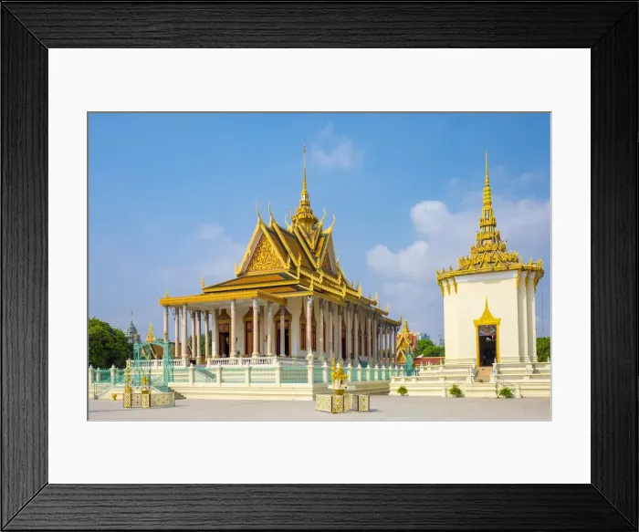 Framed Print : The Silver Pagoda (Wat Preah Keo Morakot), Royal Palace, Phnom Penh, Cambodia Framed Print : The Silver Pagoda (Wat Preah Keo Morakot), Royal Palace, Phnom Penh, Cambodia