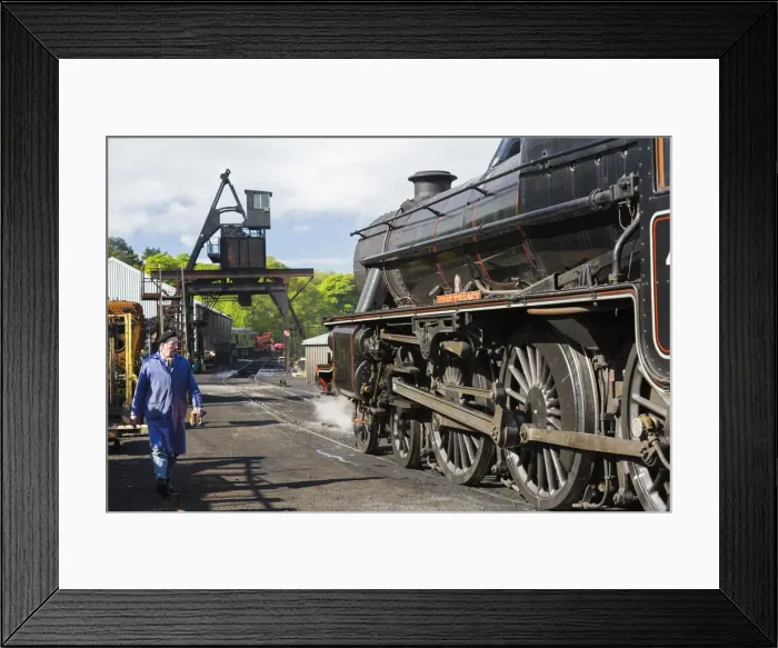 Framed Print : United Kingdom, England, North Yorkshire, Grosmont Framed Print : United Kingdom, England, North Yorkshire, Grosmont