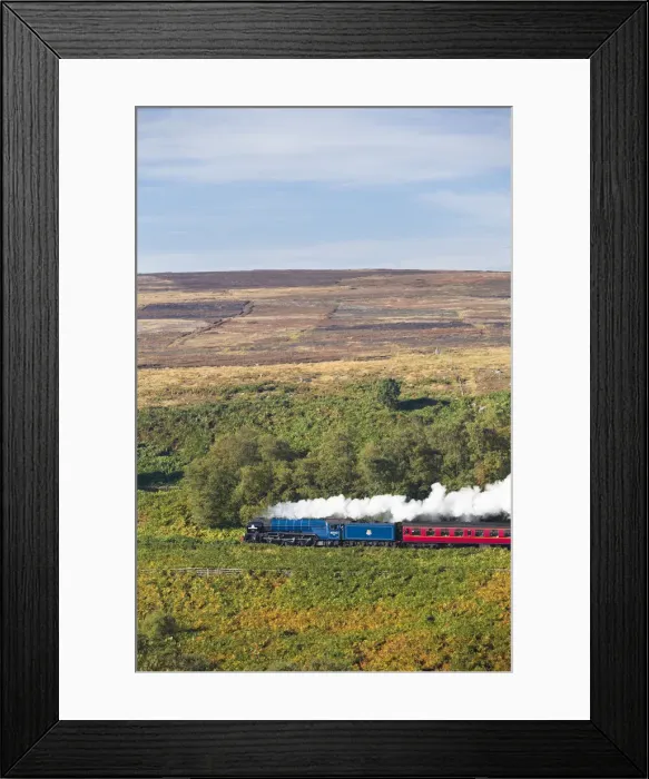 Framed Print : United Kingdom, England, North Yorkshire, Goathland. The Peppercorn Class A1 steam train Framed Print : United Kingdom, England, North Yorkshire, Goathland. The Peppercorn Class A1 steam train