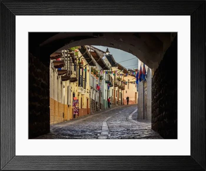 Framed Print : La Ronda Street, Old Town, Quito, Pichincha Province, Ecuador Framed Print : La Ronda Street, Old Town, Quito, Pichincha Province, Ecuador