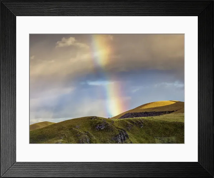Framed Print : Rainbow over Mountains, Chimborazo Province, Ecuador Framed Print : Rainbow over Mountains, Chimborazo Province, Ecuador