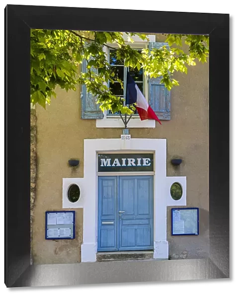 Mairie or town hall, Buoux, Provence, France
