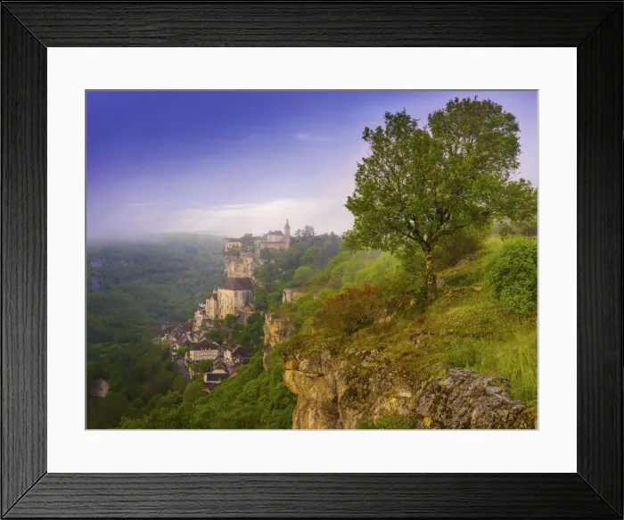 Framed Print : France, Lot, Midi Pyrenees, Rocamadour, Natural regional parc Causses du Quercy, UNESCO Framed Print : France, Lot, Midi Pyrenees, Rocamadour, Natural regional parc Causses du Quercy, UNESCO