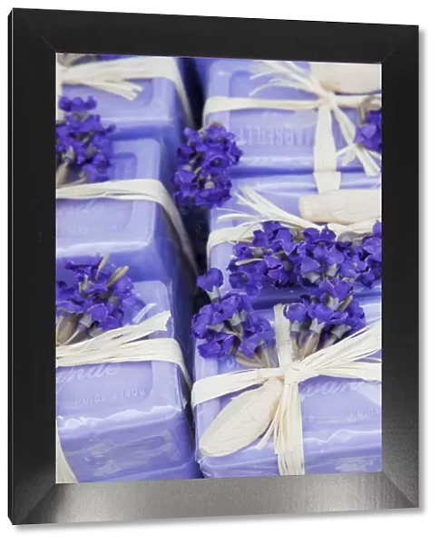 Provence, France. Lavender soap in Provence France