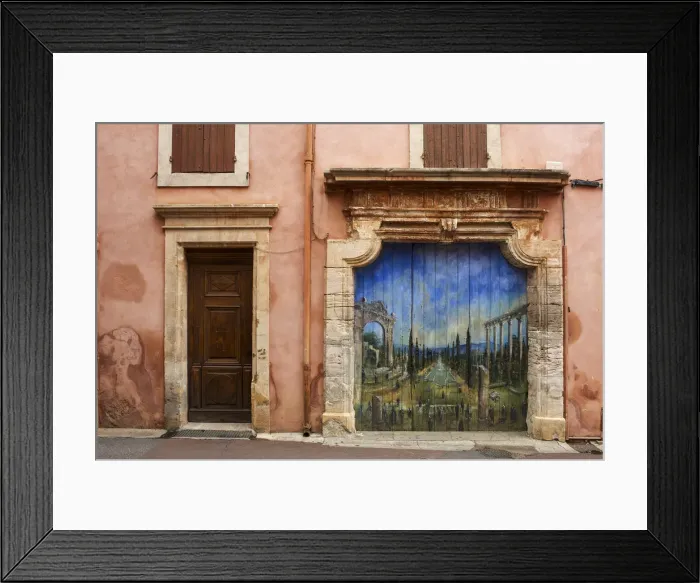 Framed Print : Roussillon, Vaucluse, Provence, Provence-Alpes-Cote d Azur, France Framed Print : Roussillon, Vaucluse, Provence, Provence-Alpes-Cote d Azur, France
