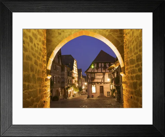 Framed Print : Riquewihr, Alsace, France Framed Print : Riquewihr, Alsace, France