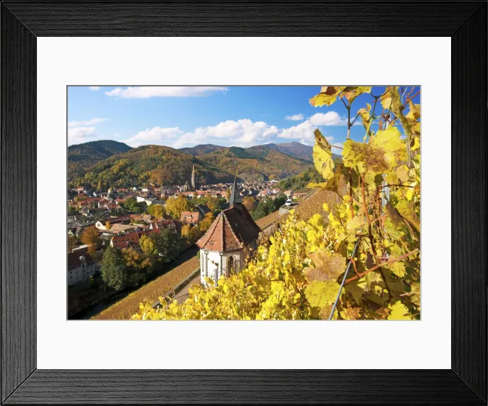 Framed Print : Thann, Haut-Rhin, Alsace, France Framed Print : Thann, Haut-Rhin, Alsace, France