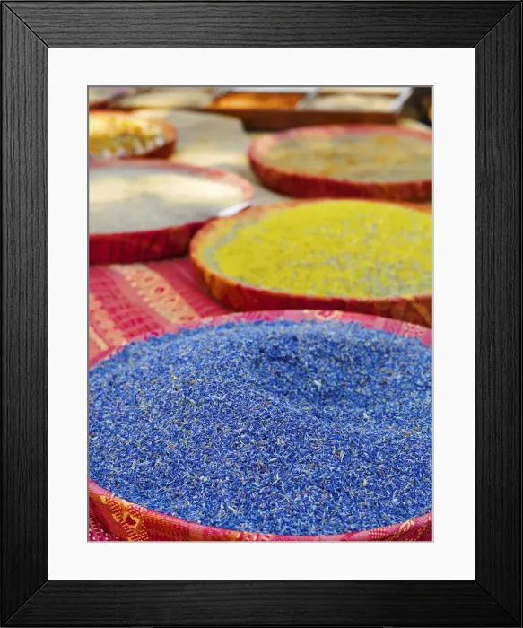 Framed Print : France, Provence, Arles, market, Herbs and spices Framed Print : France, Provence, Arles, market, Herbs and spices