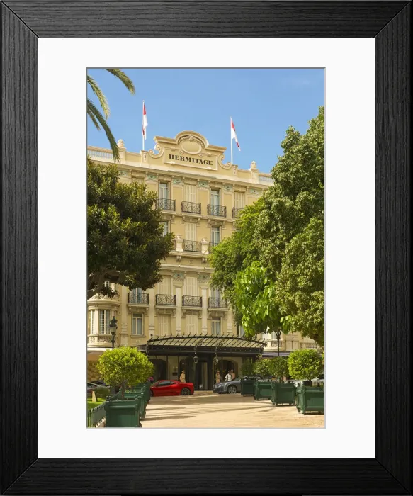 Framed Print : Hotel Hermitage in Monte Carlo, Cote Azur, Provence-Alpes-Cote d Azur Framed Print : Hotel Hermitage in Monte Carlo, Cote Azur, Provence-Alpes-Cote d Azur