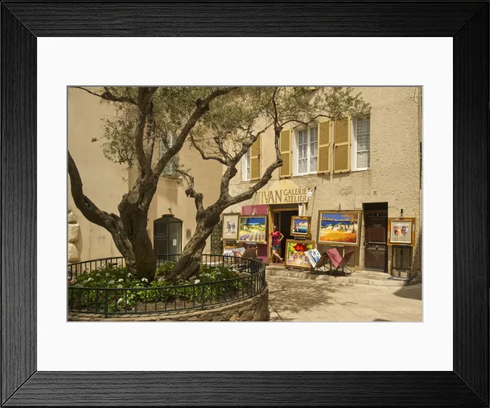 Framed Print : Atelier in Saint Tropez, Cote Azur, Provence-Alpes-Cote d Azur, France Framed Print : Atelier in Saint Tropez, Cote Azur, Provence-Alpes-Cote d Azur, France