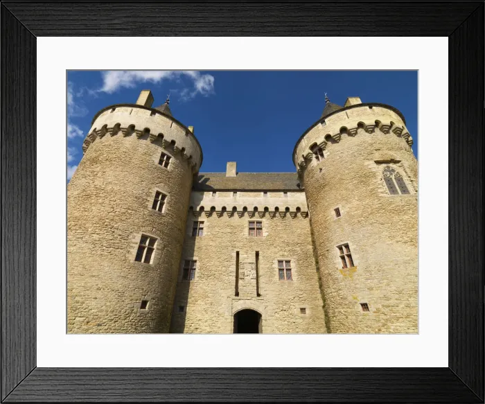 Framed Print : France, Brittany, Morbihan, Sarzeau, Chateau de Suscinio Framed Print : France, Brittany, Morbihan, Sarzeau, Chateau de Suscinio