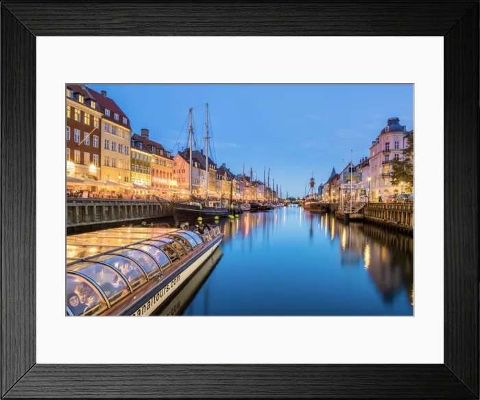 Framed Print : Copenhagen, Hovedstaden, Denmark, Northern Europe