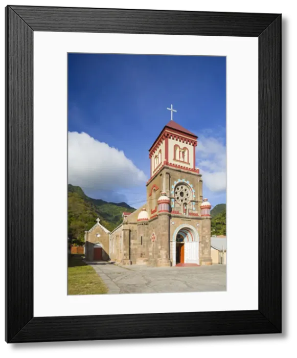 Framed Print : Dominica, Soufriere. The Roman Catholic Church of St Mark Framed Print : Dominica, Soufriere. The Roman Catholic Church of St Mark