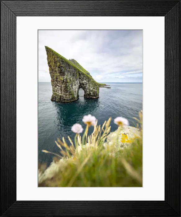 Framed Print : Drangarnir and Tindholmur Faroe Islands, Europe Framed Print : Drangarnir and Tindholmur Faroe Islands, Europe