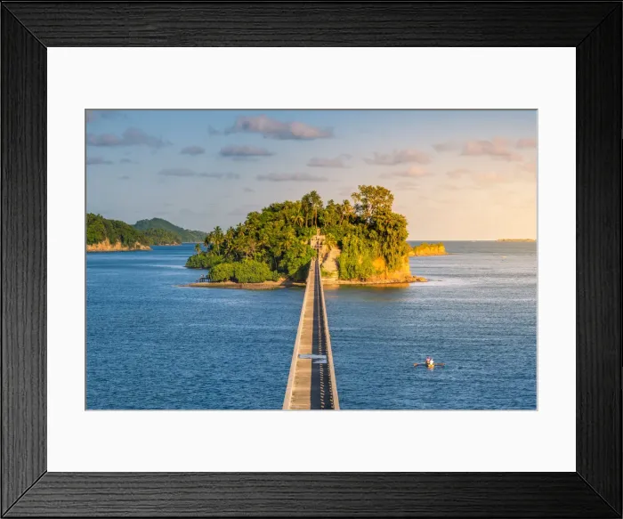 Framed Print : Samana, Santa Barbara de Samana, Samana Peninsula, Dominican Republic. Bridge to Nowhere Framed Print : Samana, Santa Barbara de Samana, Samana Peninsula, Dominican Republic. Bridge to Nowhere