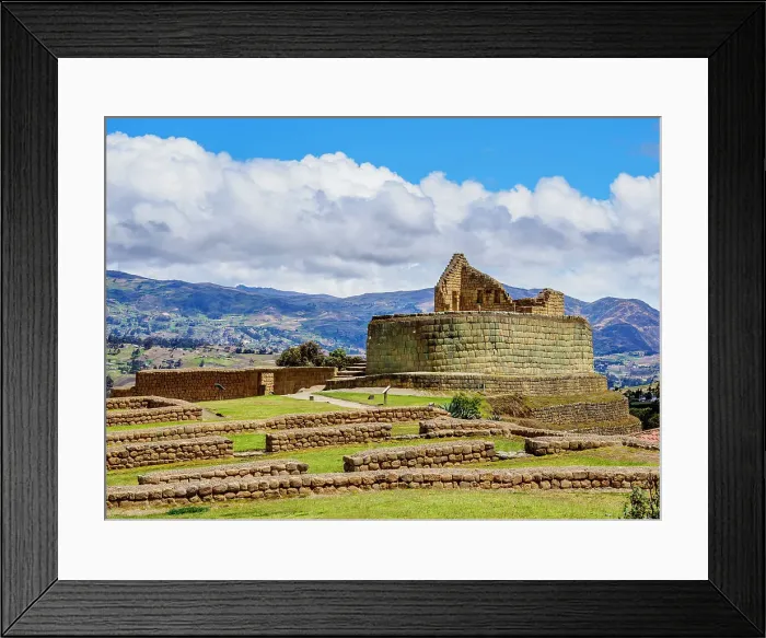 Framed Print : Temple of the Sun, Ingapirca Ruins, Ingapirca, Canar Province, Ecuador Framed Print : Temple of the Sun, Ingapirca Ruins, Ingapirca, Canar Province, Ecuador