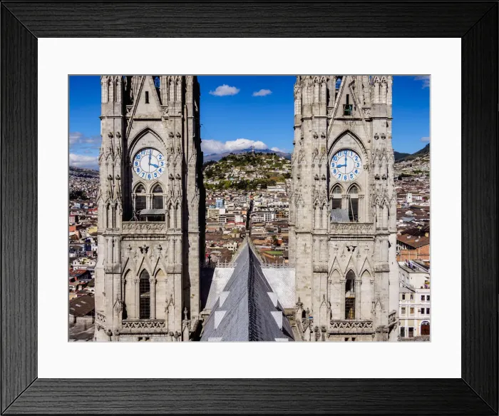 Framed Print : Basilica of the National Vow, Old Town, Quito, Pichincha Province, Ecuador Framed Print : Basilica of the National Vow, Old Town, Quito, Pichincha Province, Ecuador