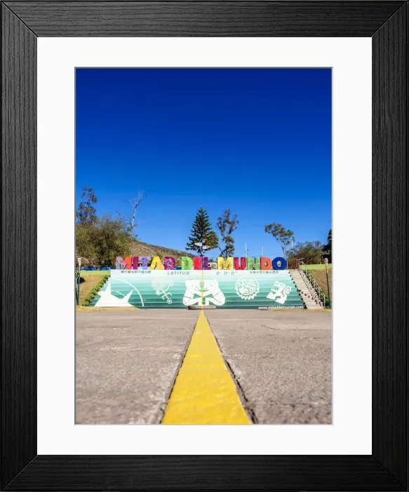 Framed Print : Equator Line, Ciudad Mitad del Mundo, Middle of the World City, Pichincha Province Framed Print : Equator Line, Ciudad Mitad del Mundo, Middle of the World City, Pichincha Province