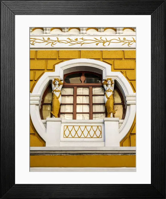 Framed Print : Architecture of the Old Town, Quito, Pichincha Province, Ecuador