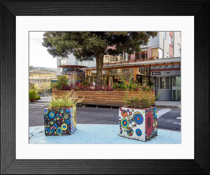 Framed Print : Ochoymedio Cinema, La Floresta Neighbourhood, Quito, Pichincha Province, Ecuador Framed Print : Ochoymedio Cinema, La Floresta Neighbourhood, Quito, Pichincha Province, Ecuador