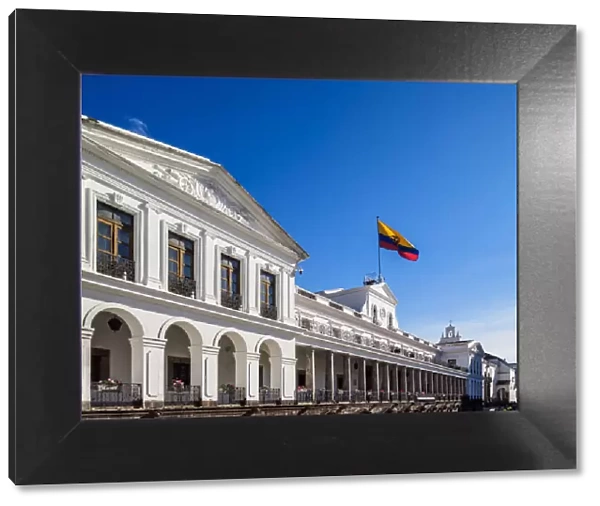Carondelet Palace at Independence Square or Plaza Grande, Old Town, Quito, Pichincha
