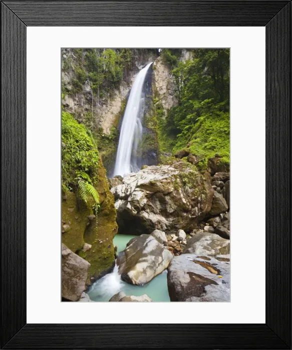 Framed Print : Dominica, Delices. Victoria Falls Framed Print : Dominica, Delices. Victoria Falls