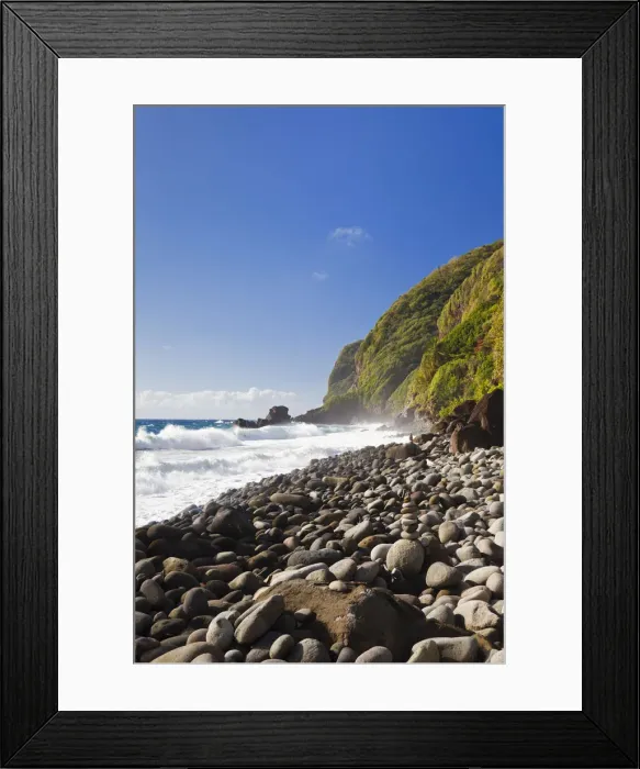 Framed Print : Dominica, Delices. The wild Atlantic Coast at Jungle Bay Resort & Spa Framed Print : Dominica, Delices. The wild Atlantic Coast at Jungle Bay Resort & Spa