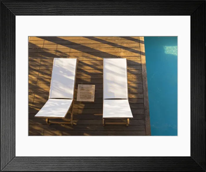 Framed Print : Dominica, St John Parish, Portsmouth. Private deck and pool of a Zabuco Villa at Secret Framed Print : Dominica, St John Parish, Portsmouth. Private deck and pool of a Zabuco Villa at Secret
