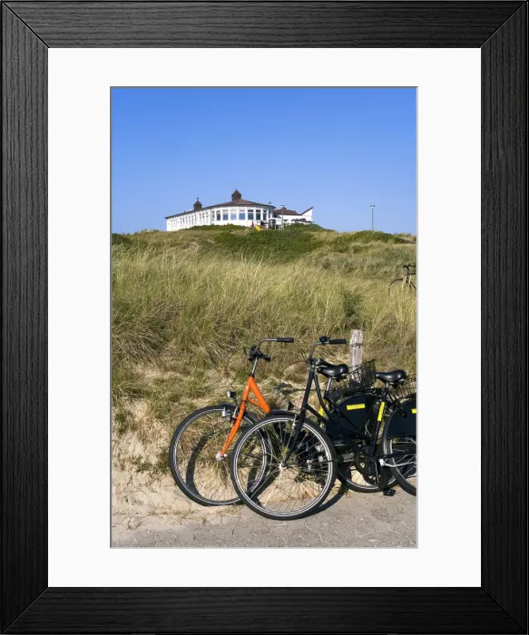 Framed Print : Beach hall, Langeoog, the East Frisians, Germany Framed Print : Beach hall, Langeoog, the East Frisians, Germany
