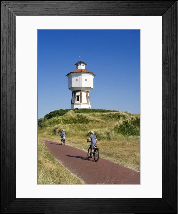 Framed Print : Water tower, Langeoog, the East Frisians, Germany Framed Print : Water tower, Langeoog, the East Frisians, Germany