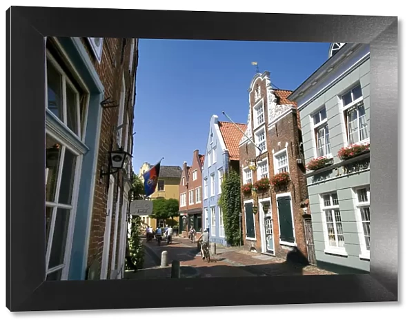 Old Town, Blank, East Friesland, Lower Saxony, Germany