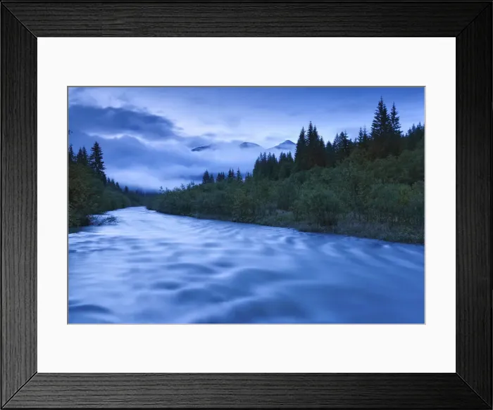 Framed Print : Italy, Veneto, Belluno district, Cordevole river