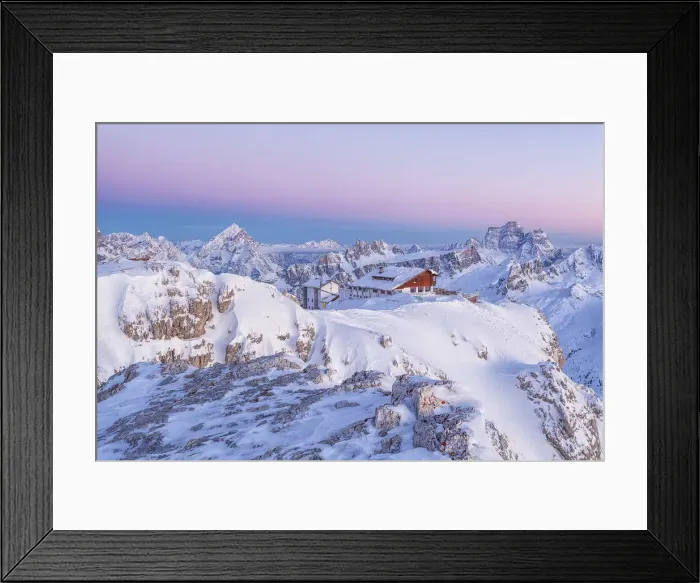 Framed Print : Italy, Cortina d Ampezzo, Passo Falzarego, Refuge Lagazuoi Framed Print : Italy, Cortina d Ampezzo, Passo Falzarego, Refuge Lagazuoi