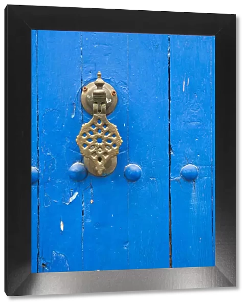 Morocco, Fes, Typical Moroccan door